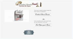 Desktop Screenshot of chandnichowkfood.com